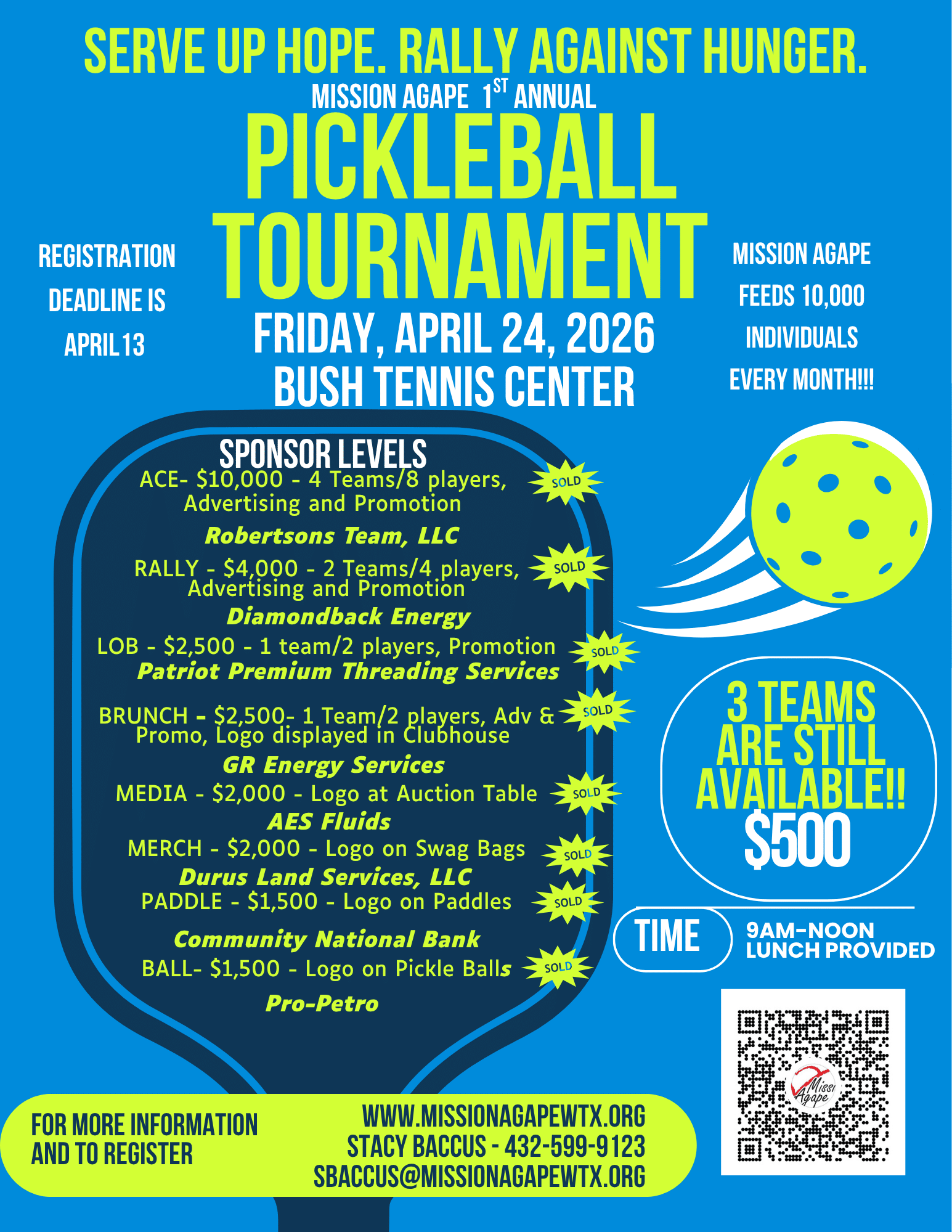 Pickleball Flyer 2026 Pickleball Flyer 2026